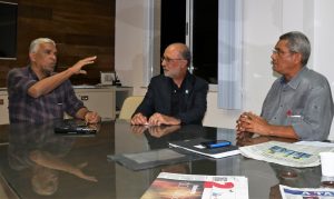 Darze iniciou em Salvador sua visitação a capitais brasileiras, sendo recebido por diretores do Sindimed